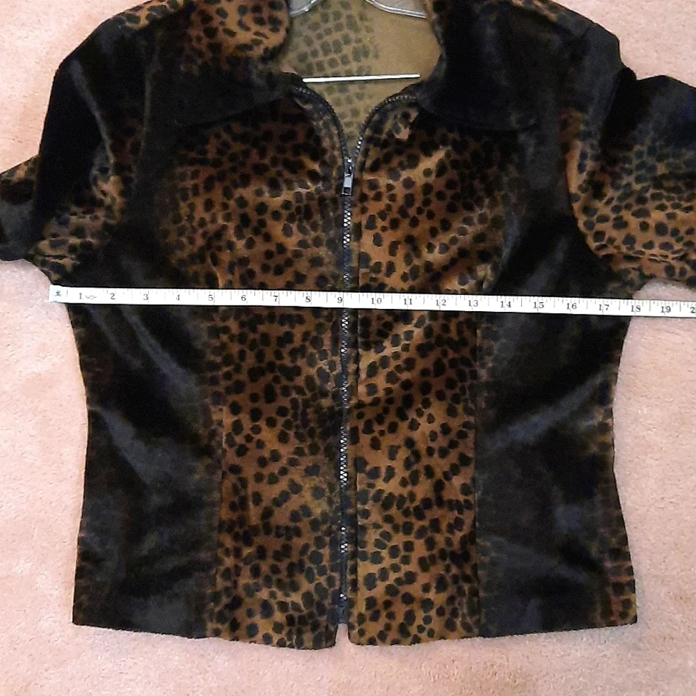 Leopard Print jacket - Picture 3 of 6